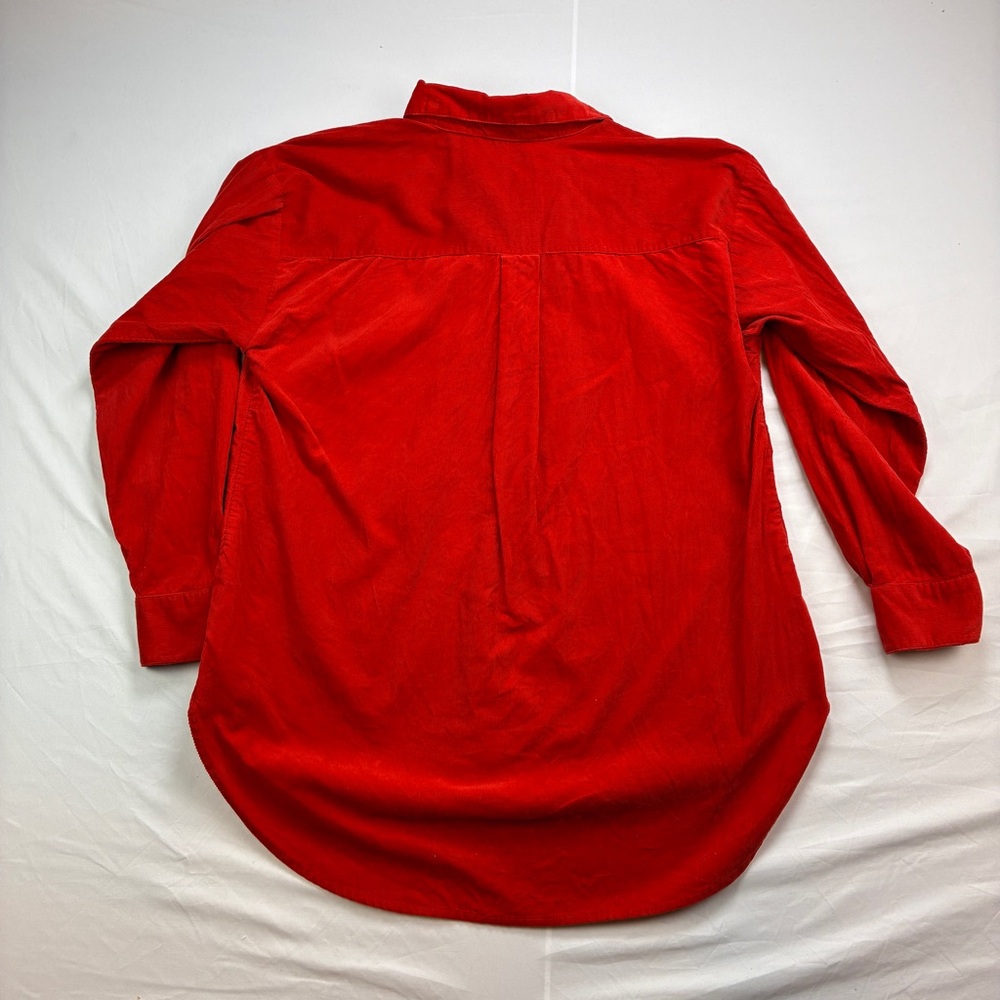Loft Corduroy Everyday Relaxed Pocket Tunic Shirt - Picture 2 of 10